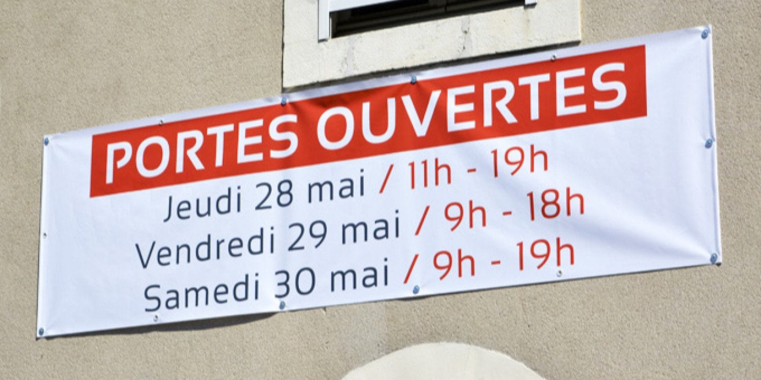 Bâche tendue grand format