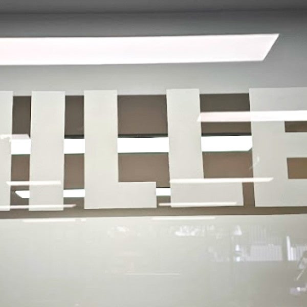 Frosted Letters and Acrylic Panels