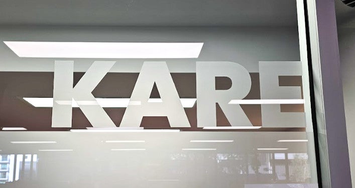 Frosted Letters and Acrylic Panels