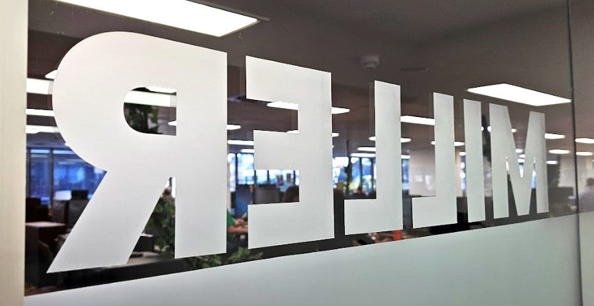 Frosted Letters and Acrylic Panels
