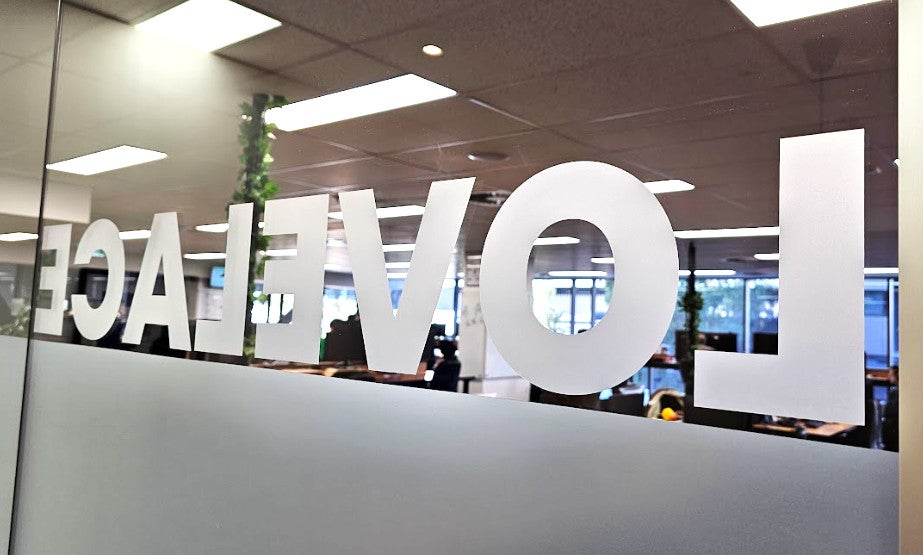Frosted Letters and Acrylic Panels