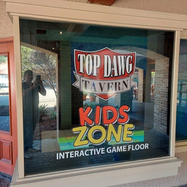 Top Dog Window Vinyl