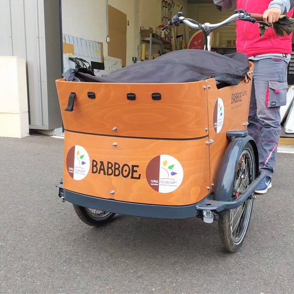 Covering/marquage véhicule - Vélo cargo