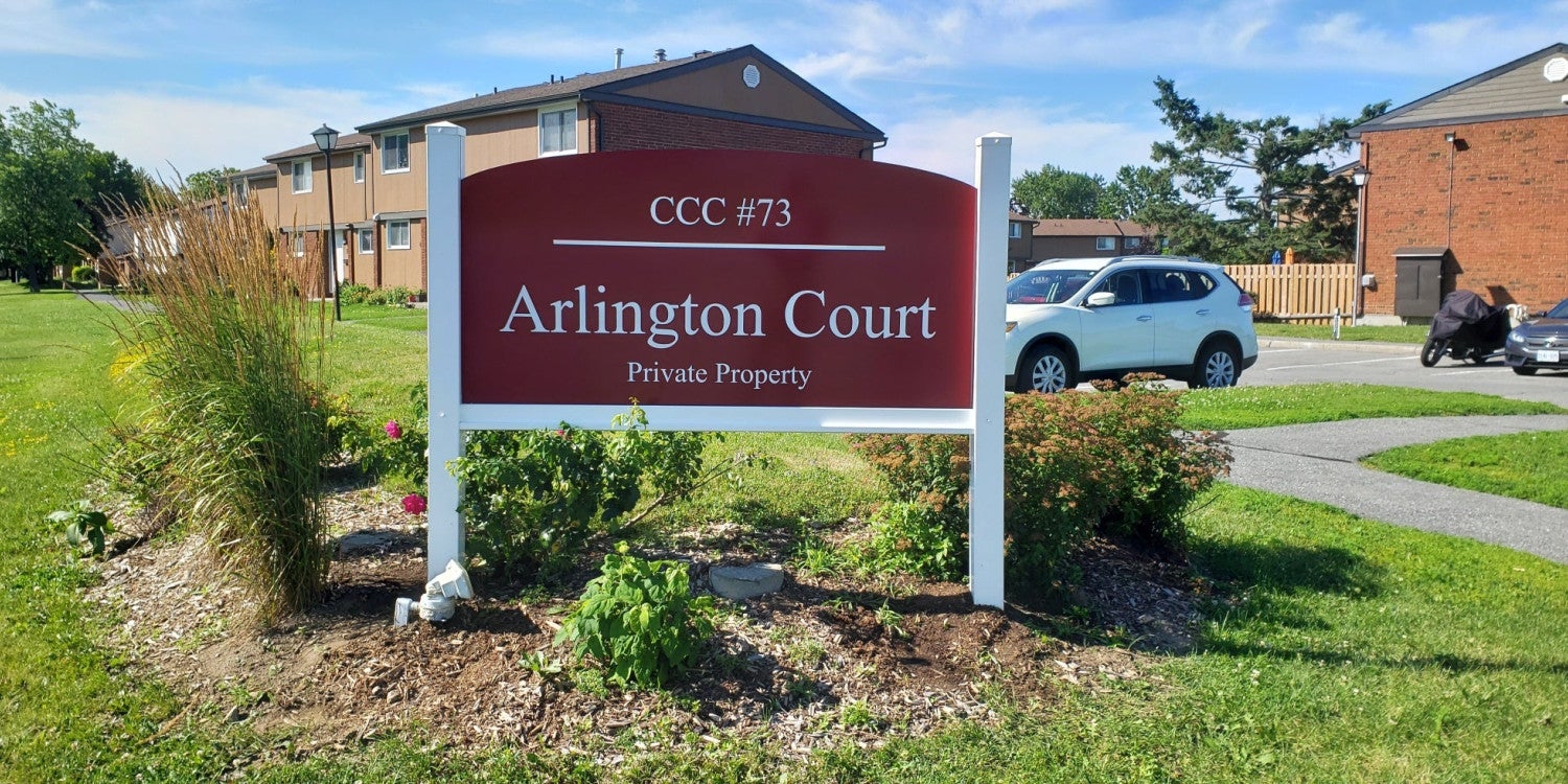 Panel and Post Signs