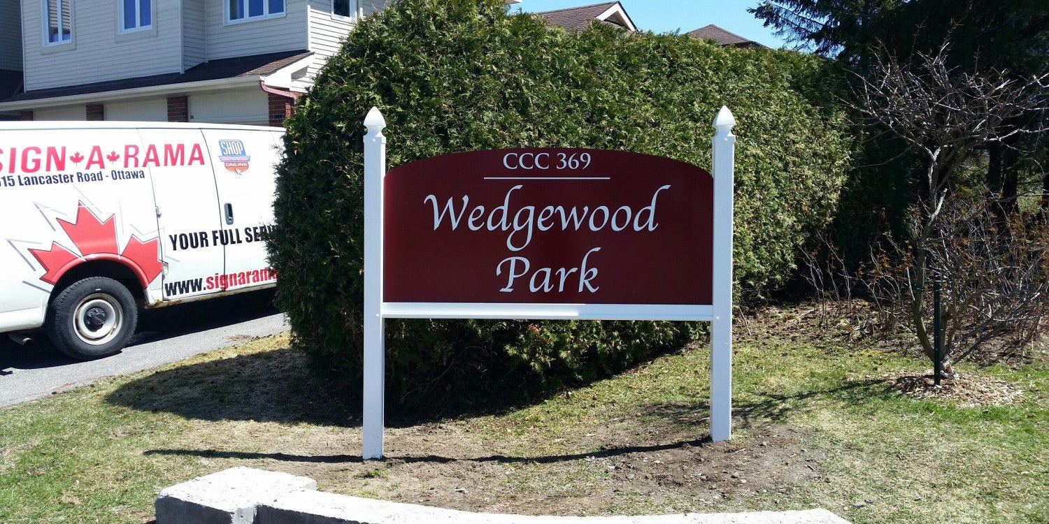 Panel and Post Signs