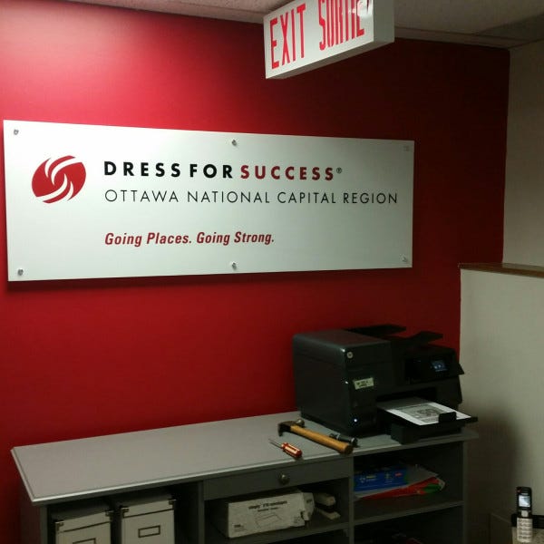 option 2-reception sign-white acrylic with vinyl monomounts