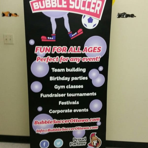retractable banner stand 33x78