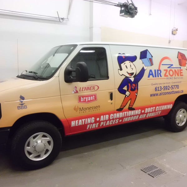 airzone full wrap van