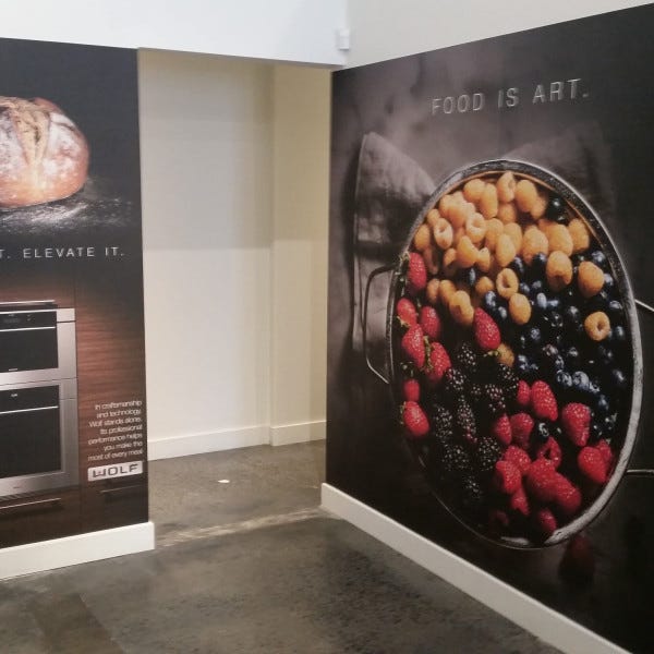 wall graphics removable fabric print