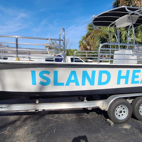 Island Head Boat Graphic
