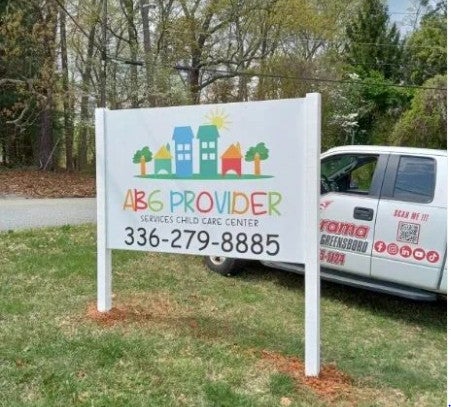 Post & Panel Signage in Greensboro NC