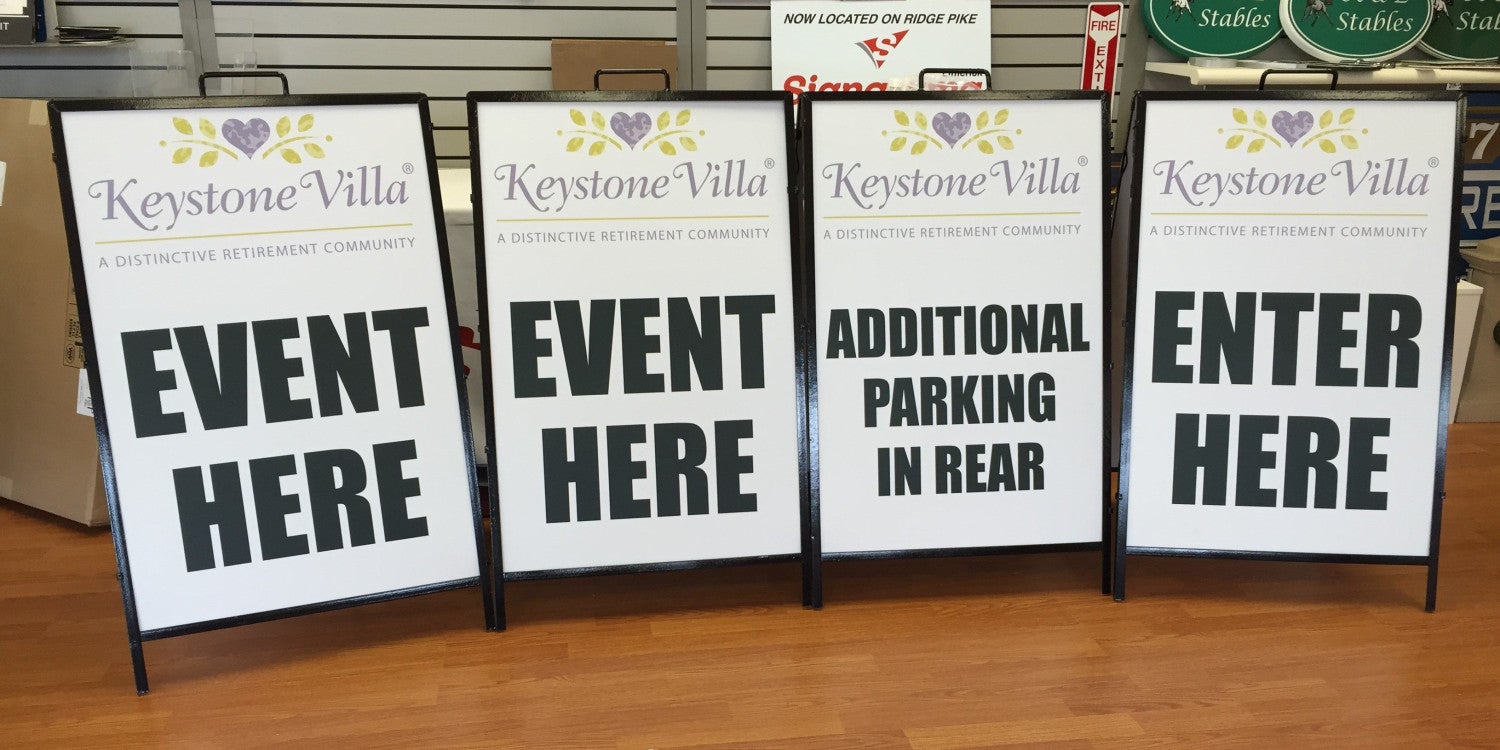 A-Frame & Sandwich Board Signs