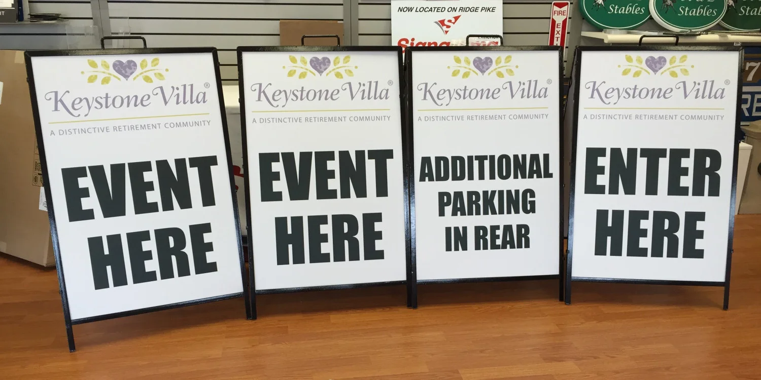 A-Frame & Sandwich Board Signs