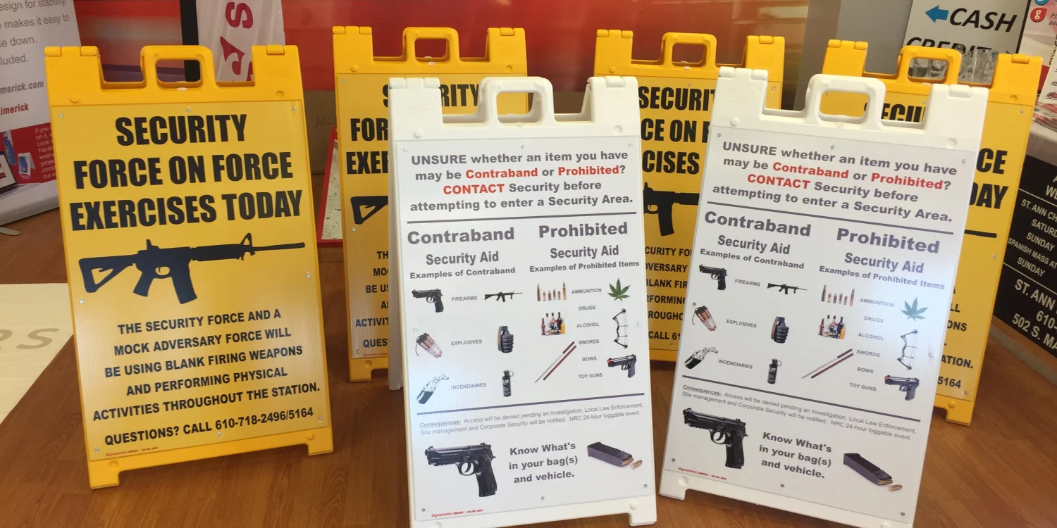 A-Frame & Sandwich Board Signs