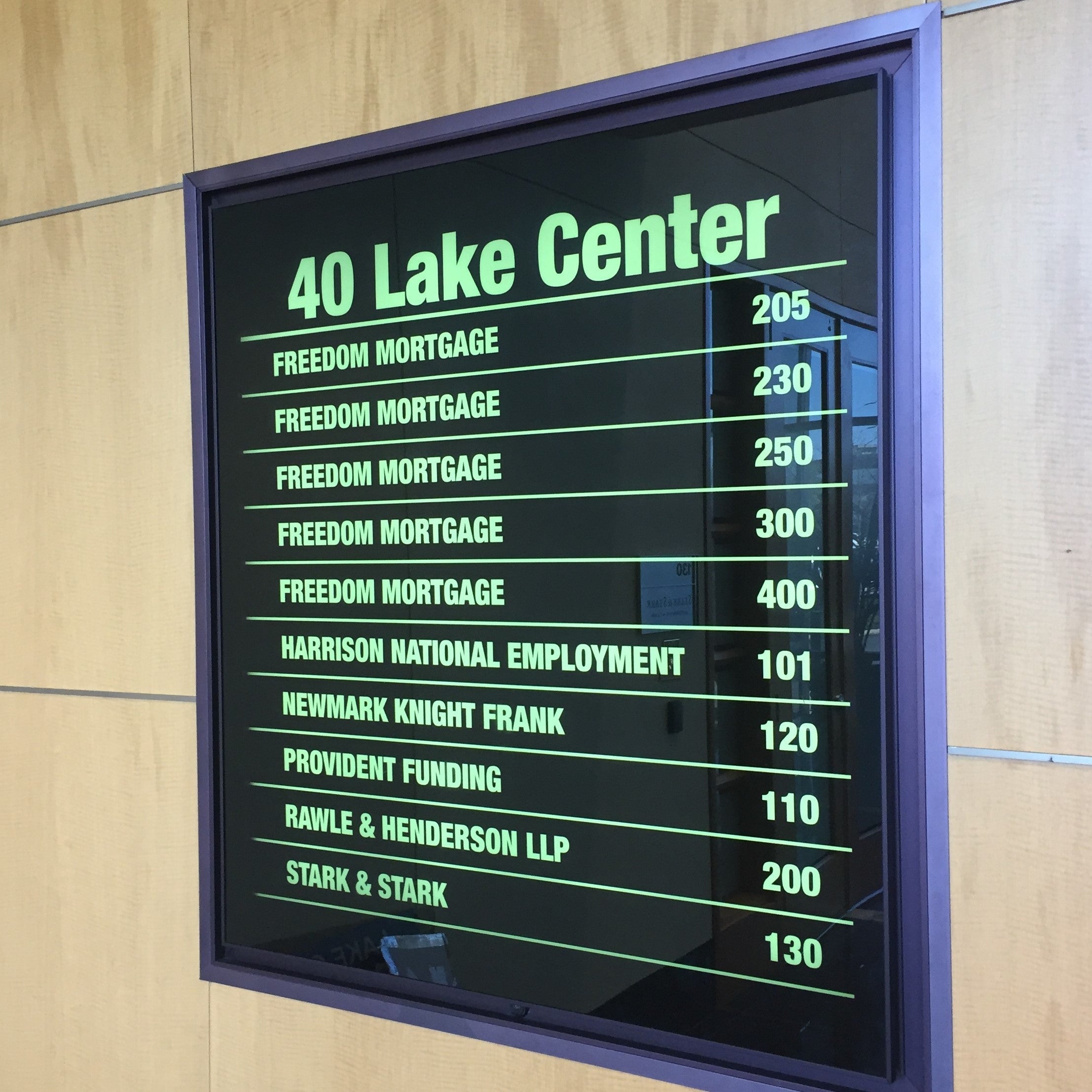 Directional Signs & Signage
