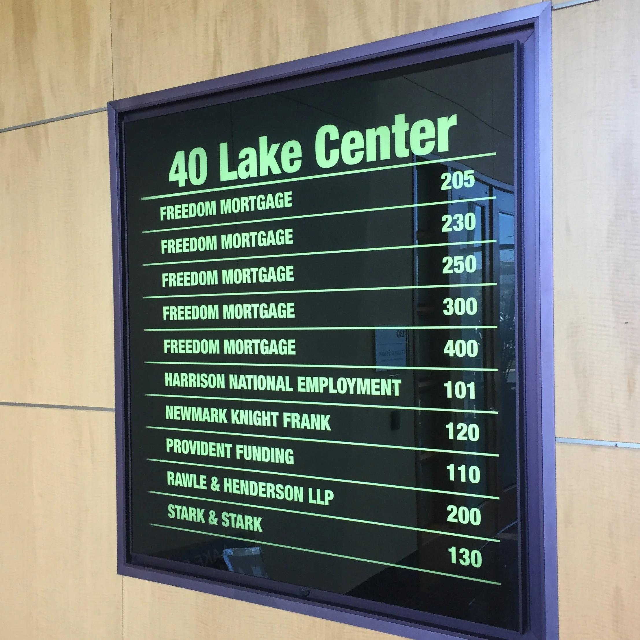 Directional Signs & Signage
