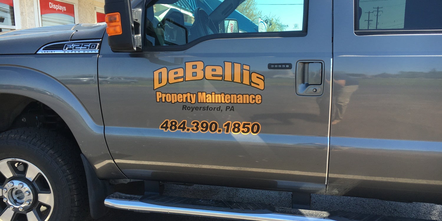 Vinyl Vehicle Lettering