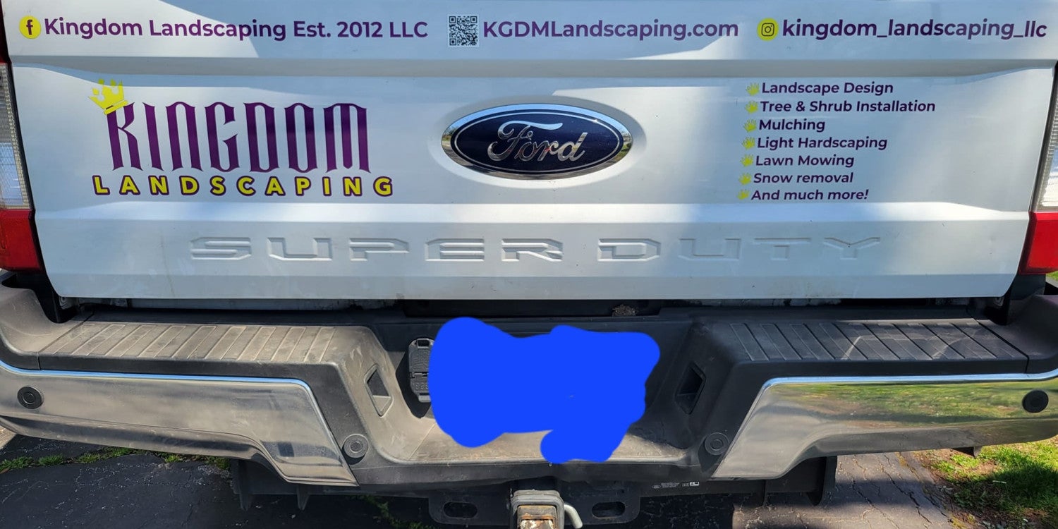 Vinyl Vehicle Lettering
