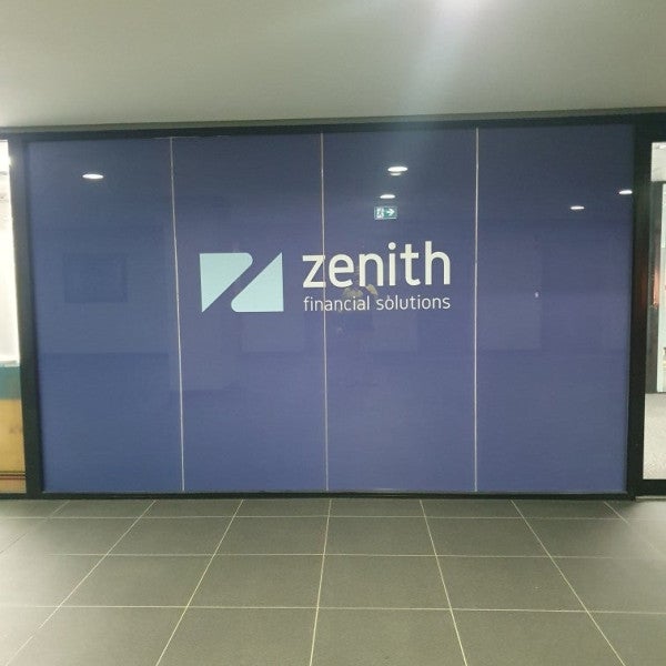 Window Graphics/Frosting with cut out/ Door logos by Signarama Burwood