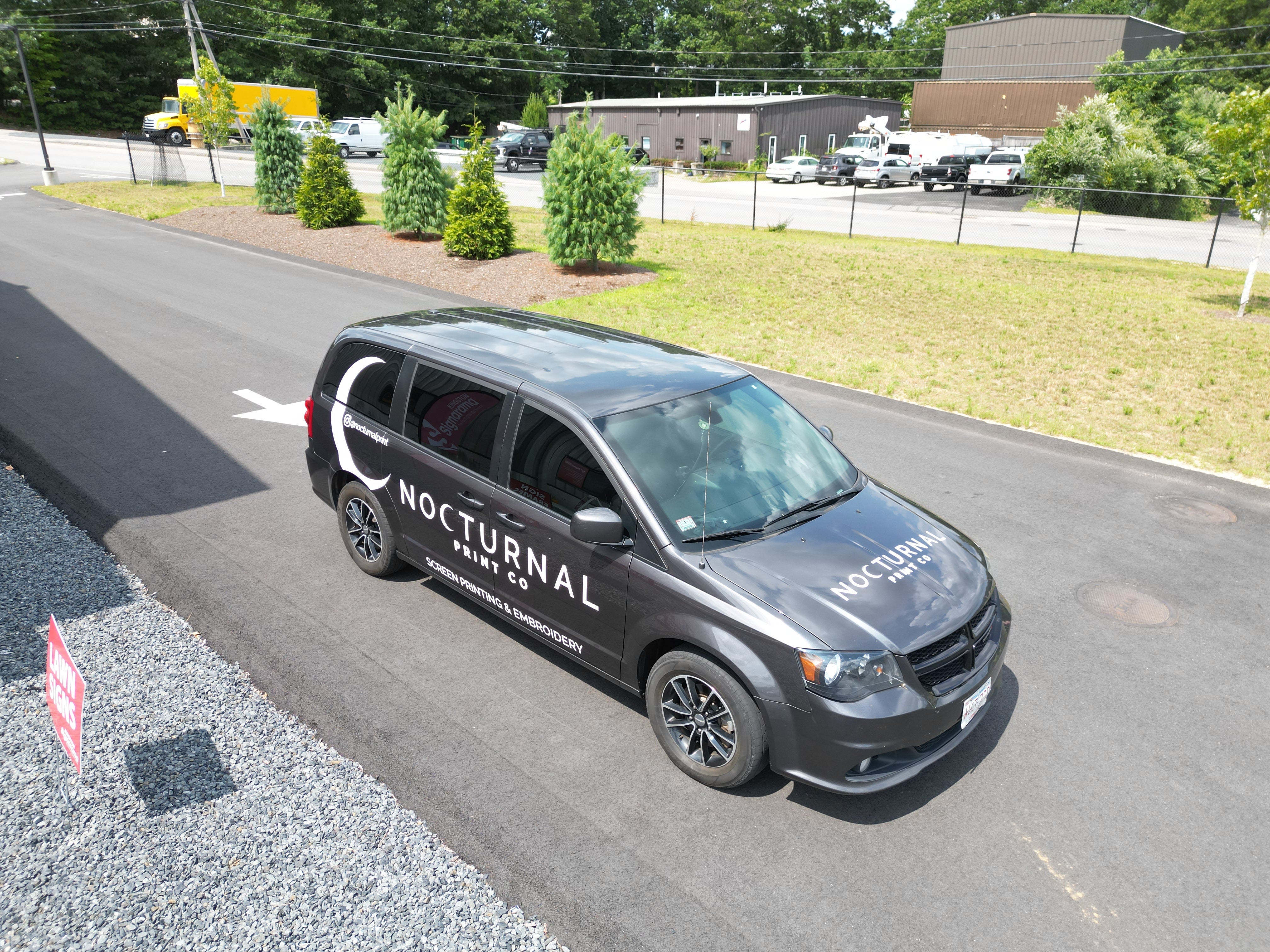 Nocturnal Print Van Lettering