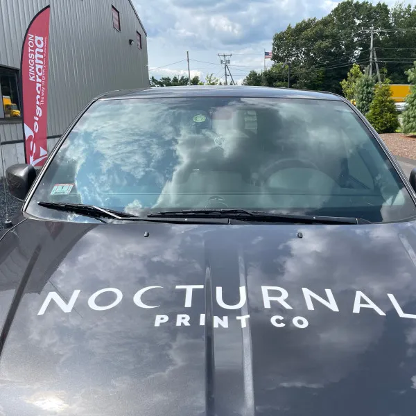 Nocturnal Print Van Lettering