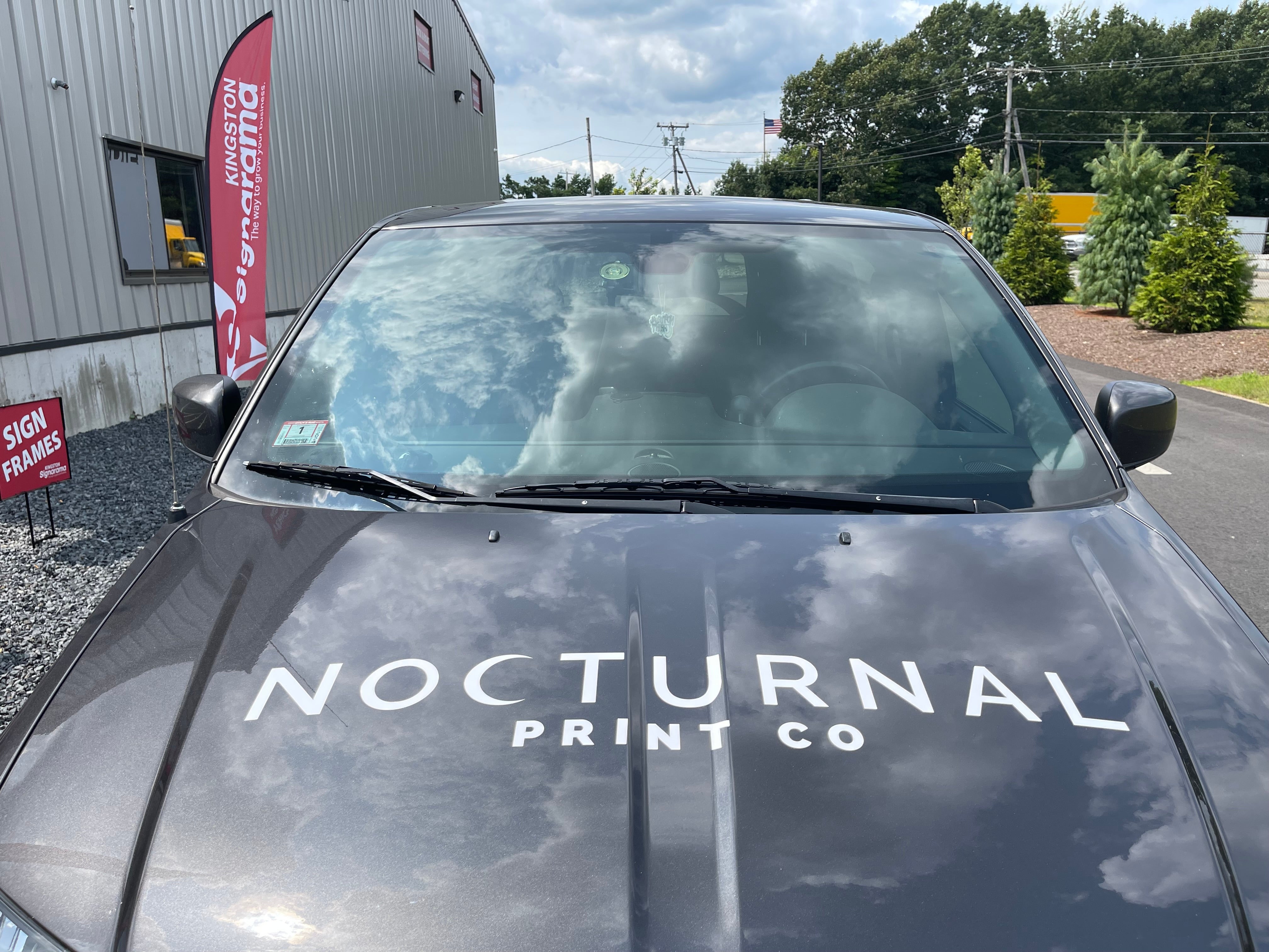 Nocturnal Print Van Lettering