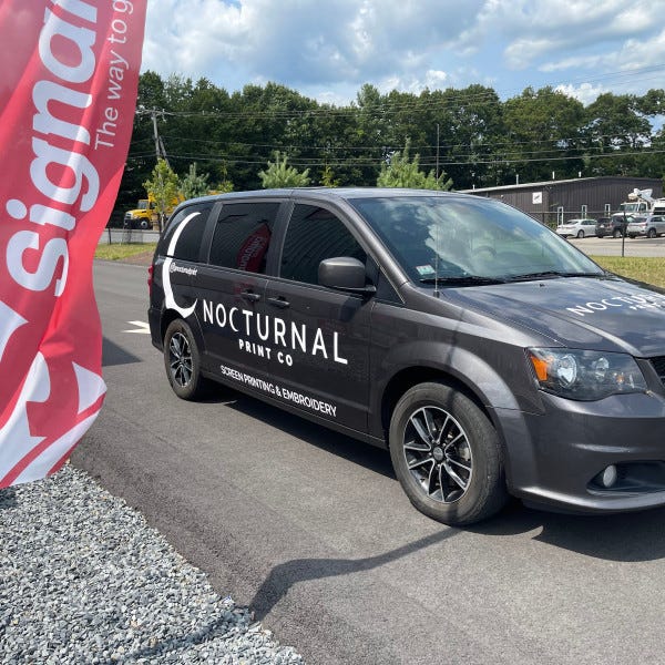 Nocturnal Print Van Lettering