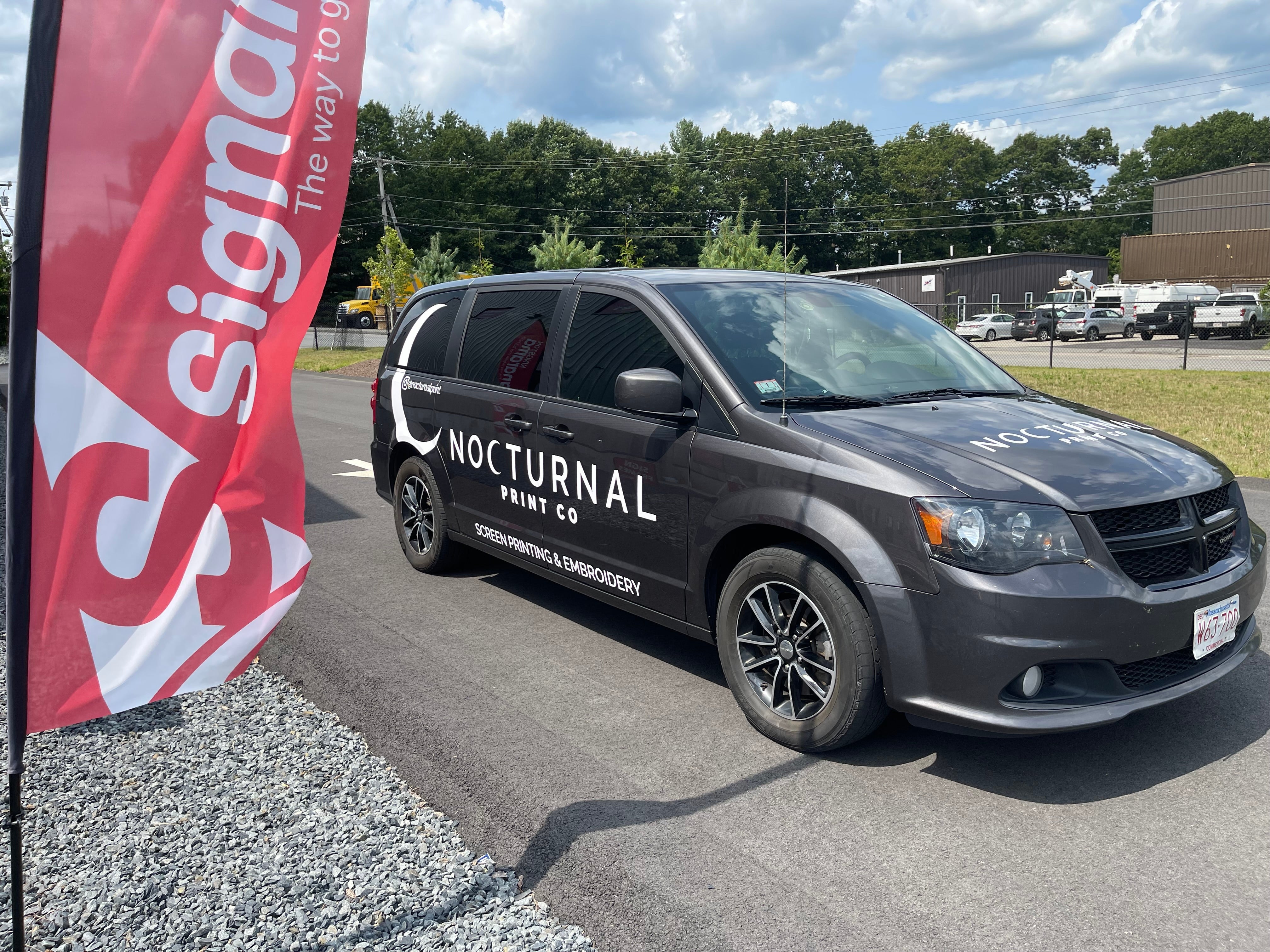 Nocturnal Print Van Lettering