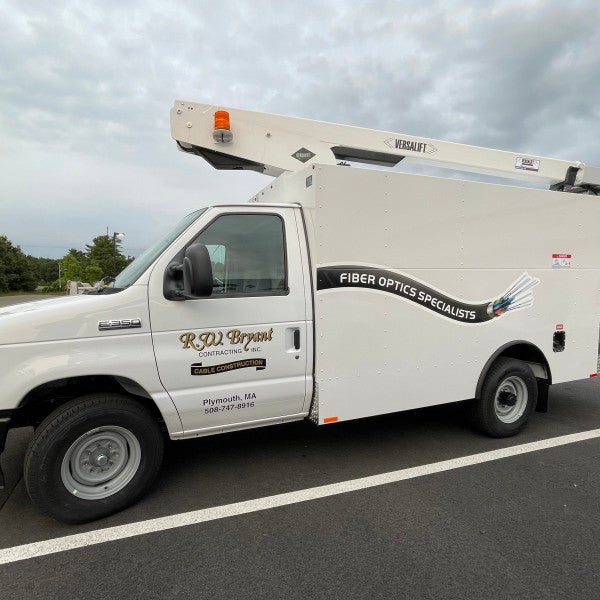 R.W. Bryant Fiber Optic Truck Graphics