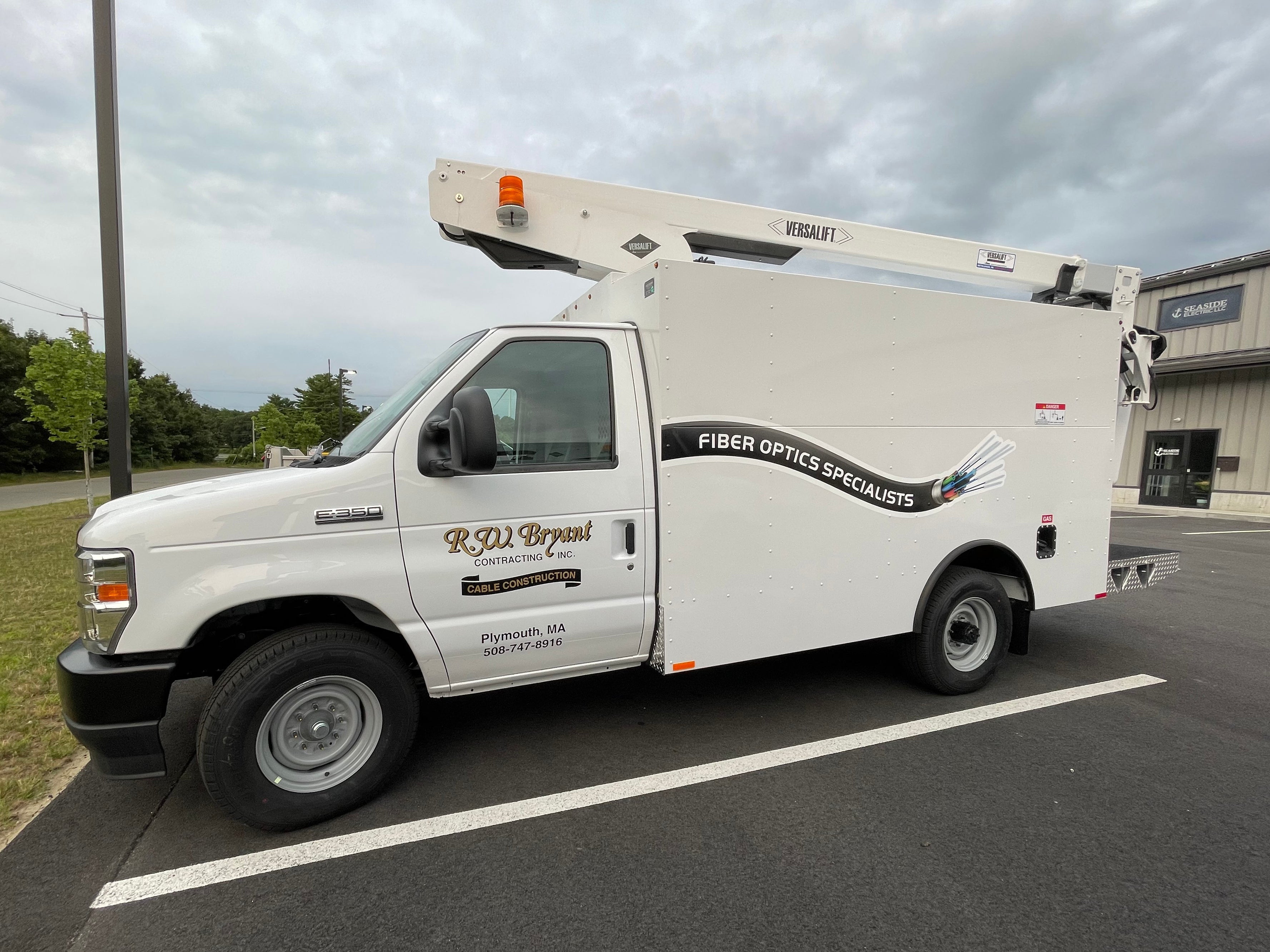 R.W. Bryant Fiber Optic Truck Graphics