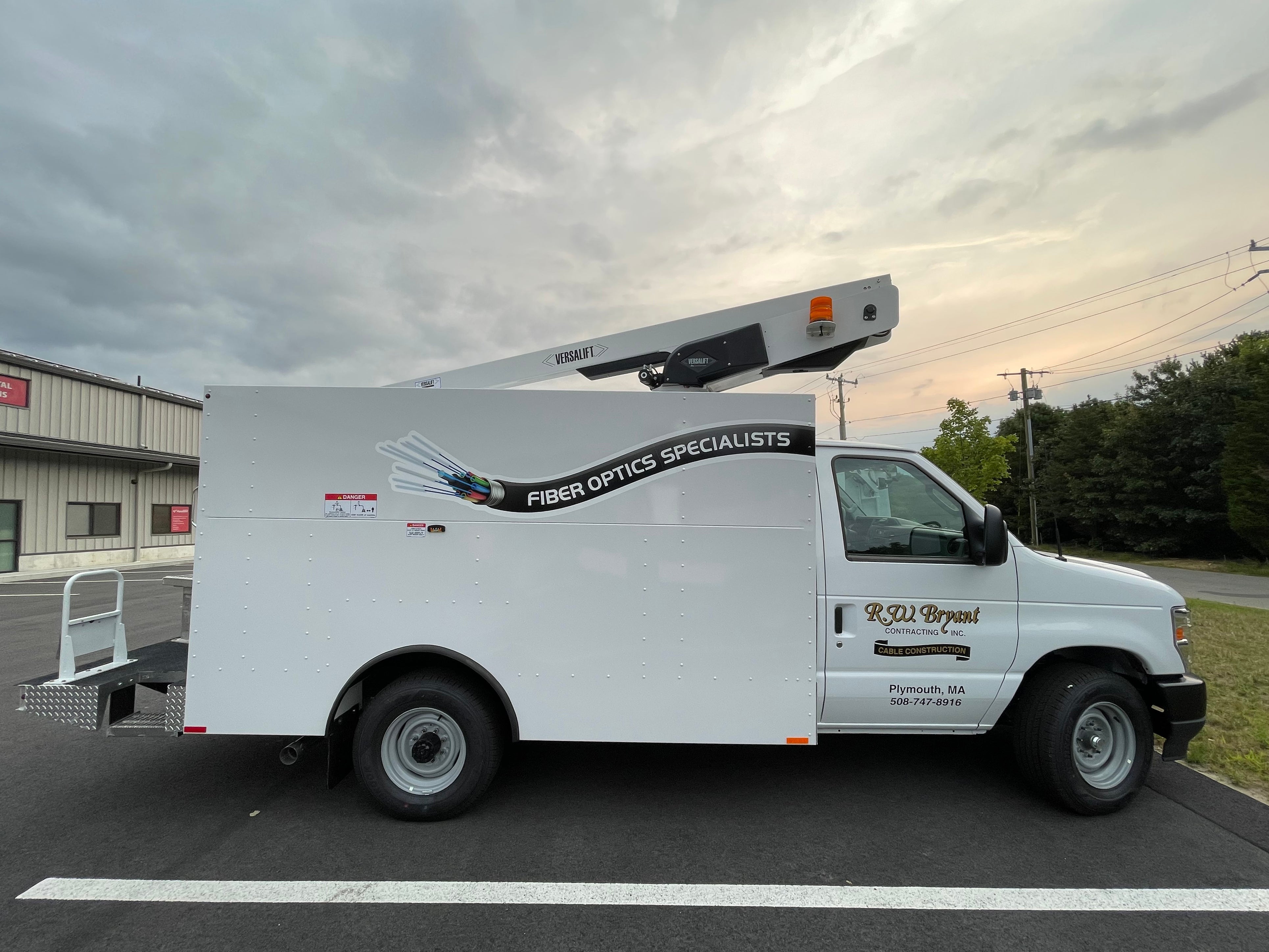 R.W. Bryant Fiber Optic Truck Graphics