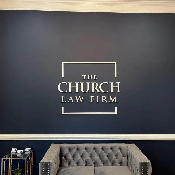 2023 04 27 Wall Logo Dimensional PVC Church Law