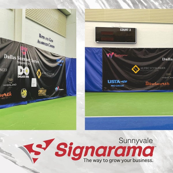 SMU's USTA Pro Circuit Series Banners