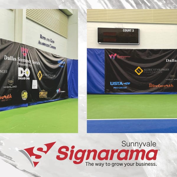SMU's USTA Pro Circuit Series Banners