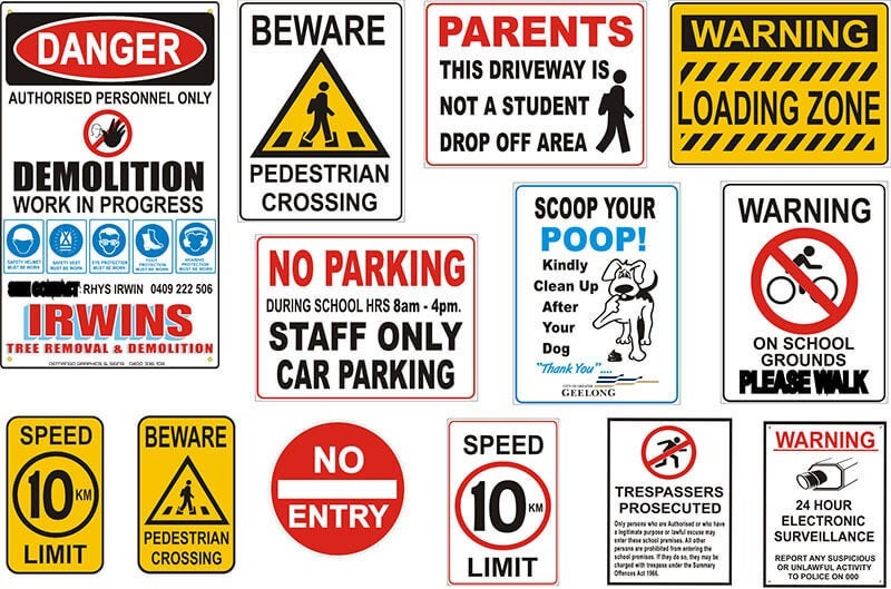 Safety Signs