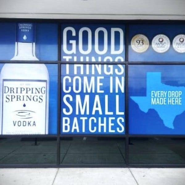 storefront perforated window vinyl one-way view vinyl