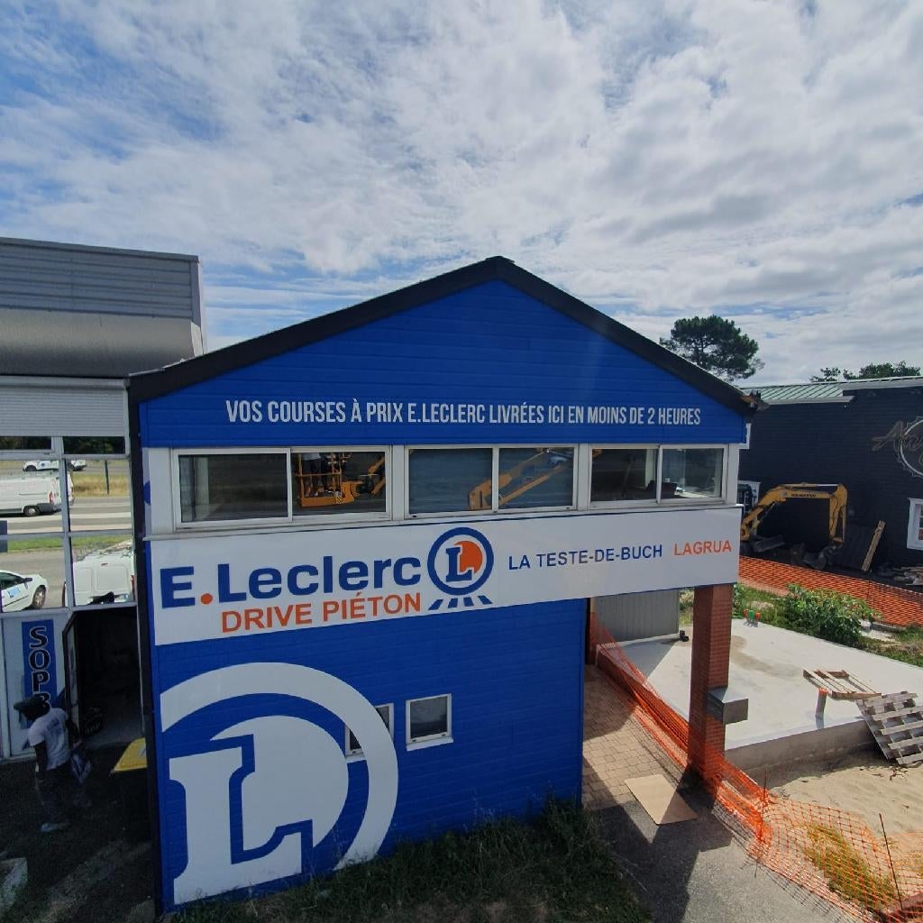 fabrication de lettrage enseigne en dibond