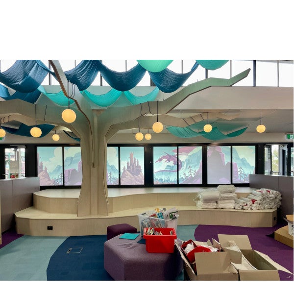 Window Frosting - Montmorency Primary School