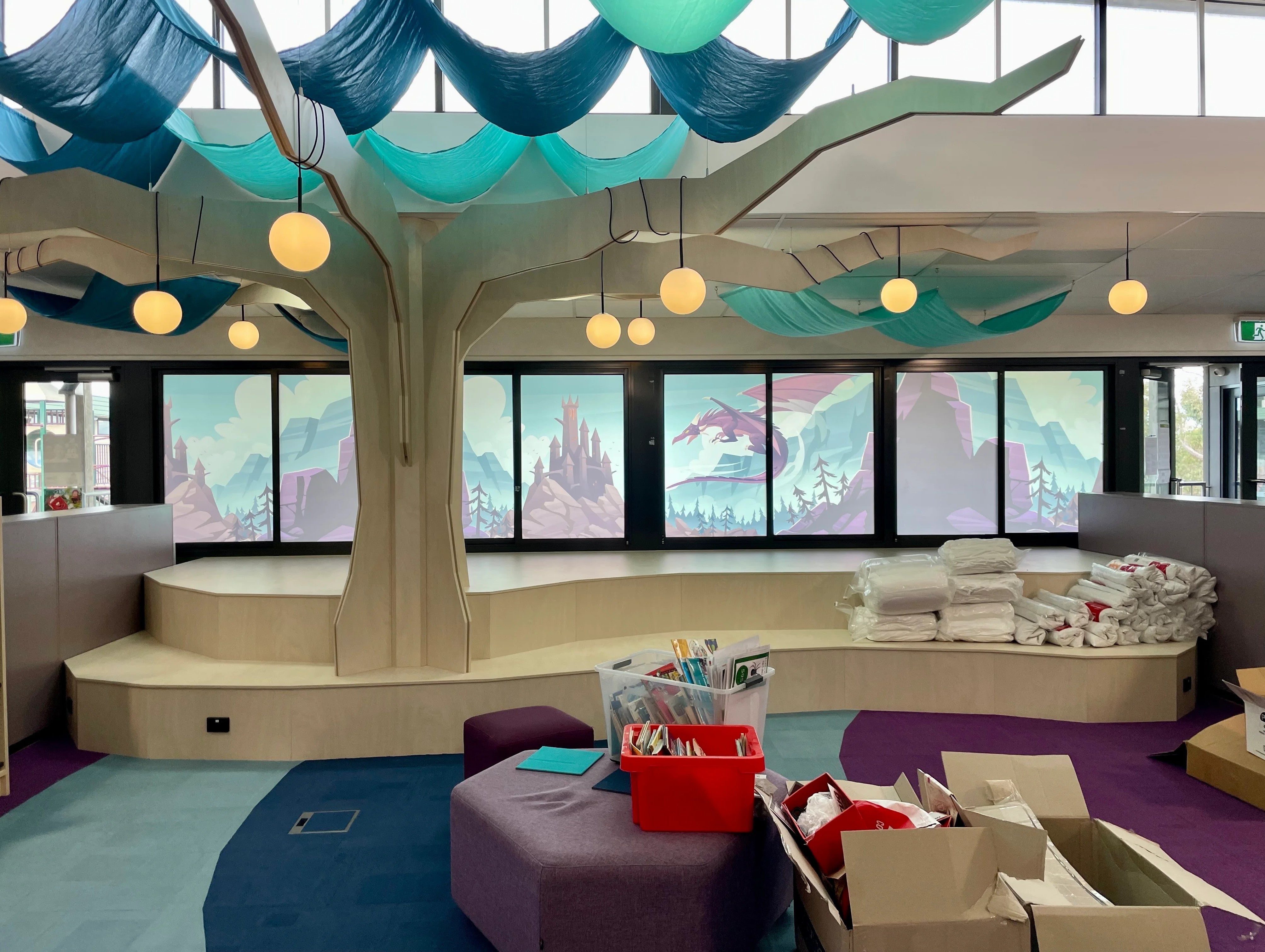 Window Frosting - Montmorency Primary School