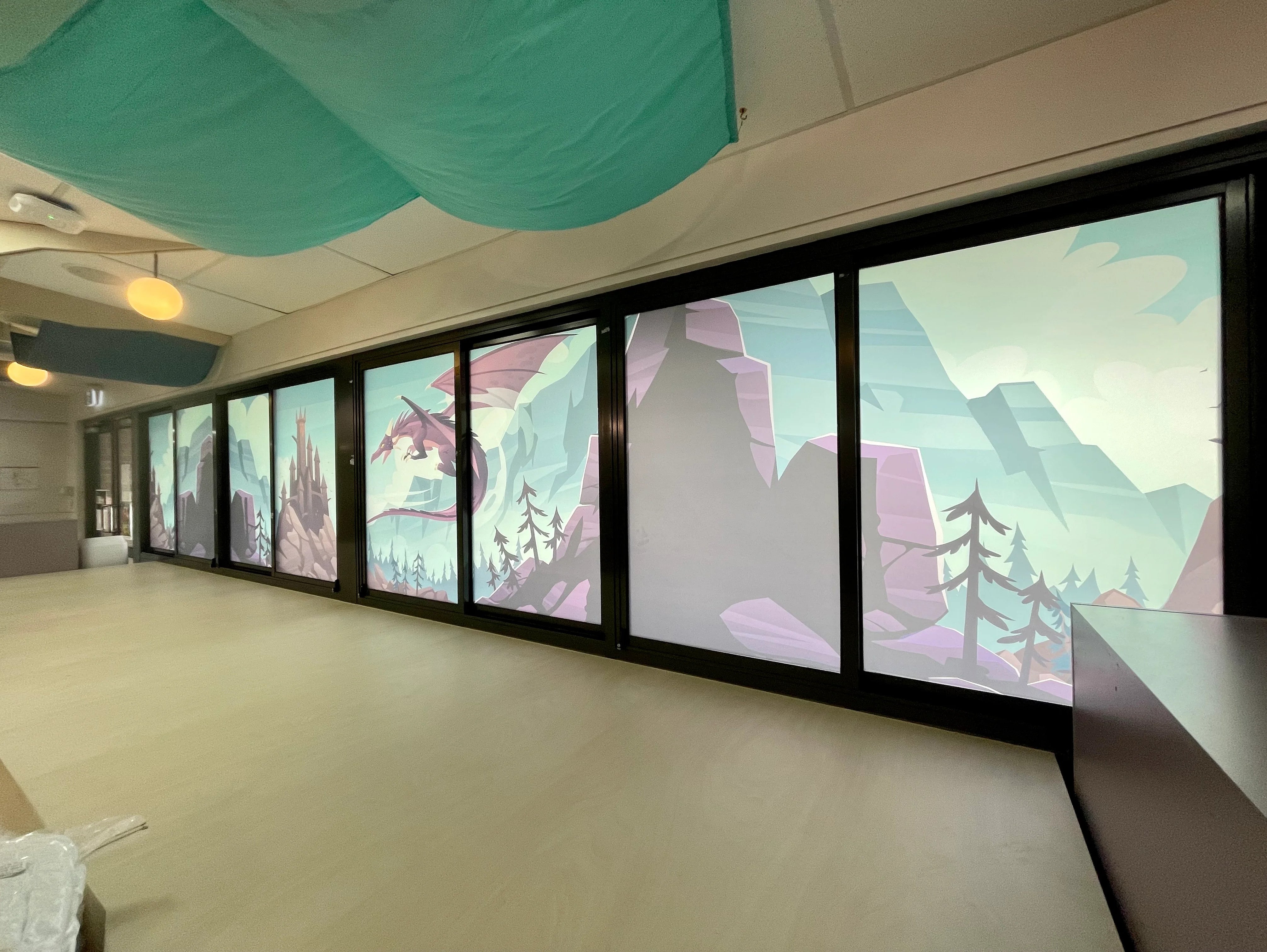Window Frosting - Montmorency Primary School