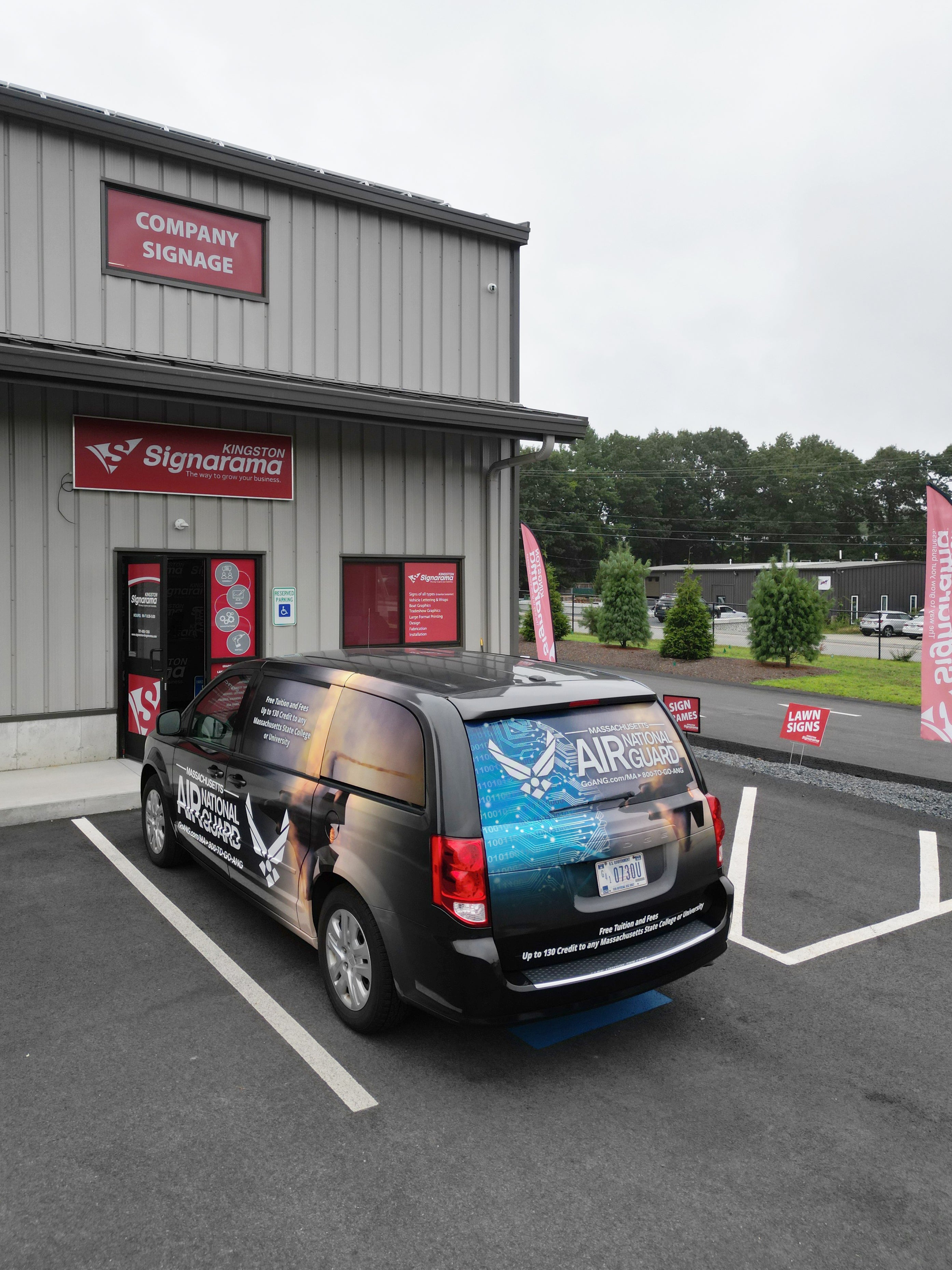 MA Air National Guard Wrap