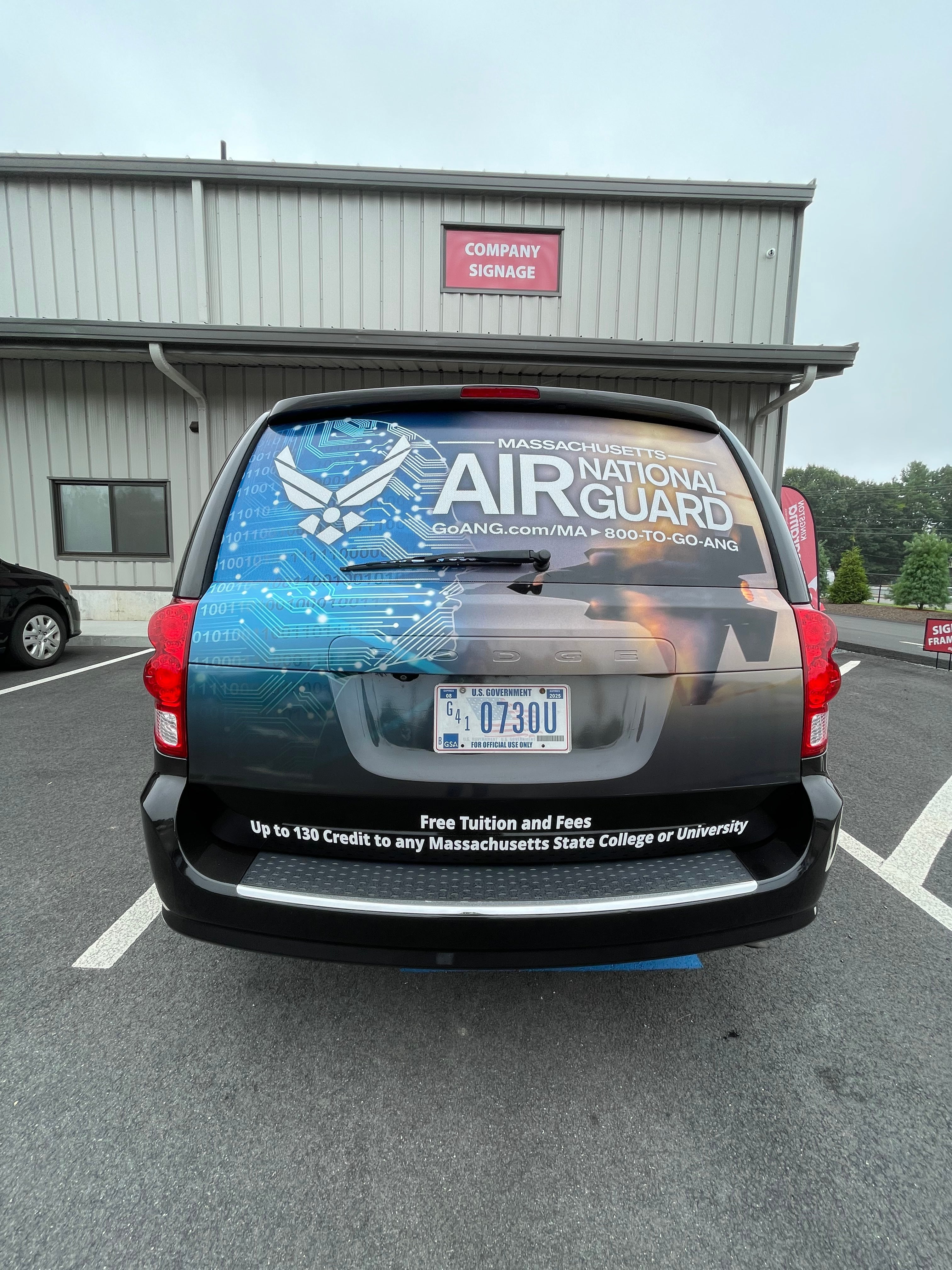 MA Air National Guard Wrap