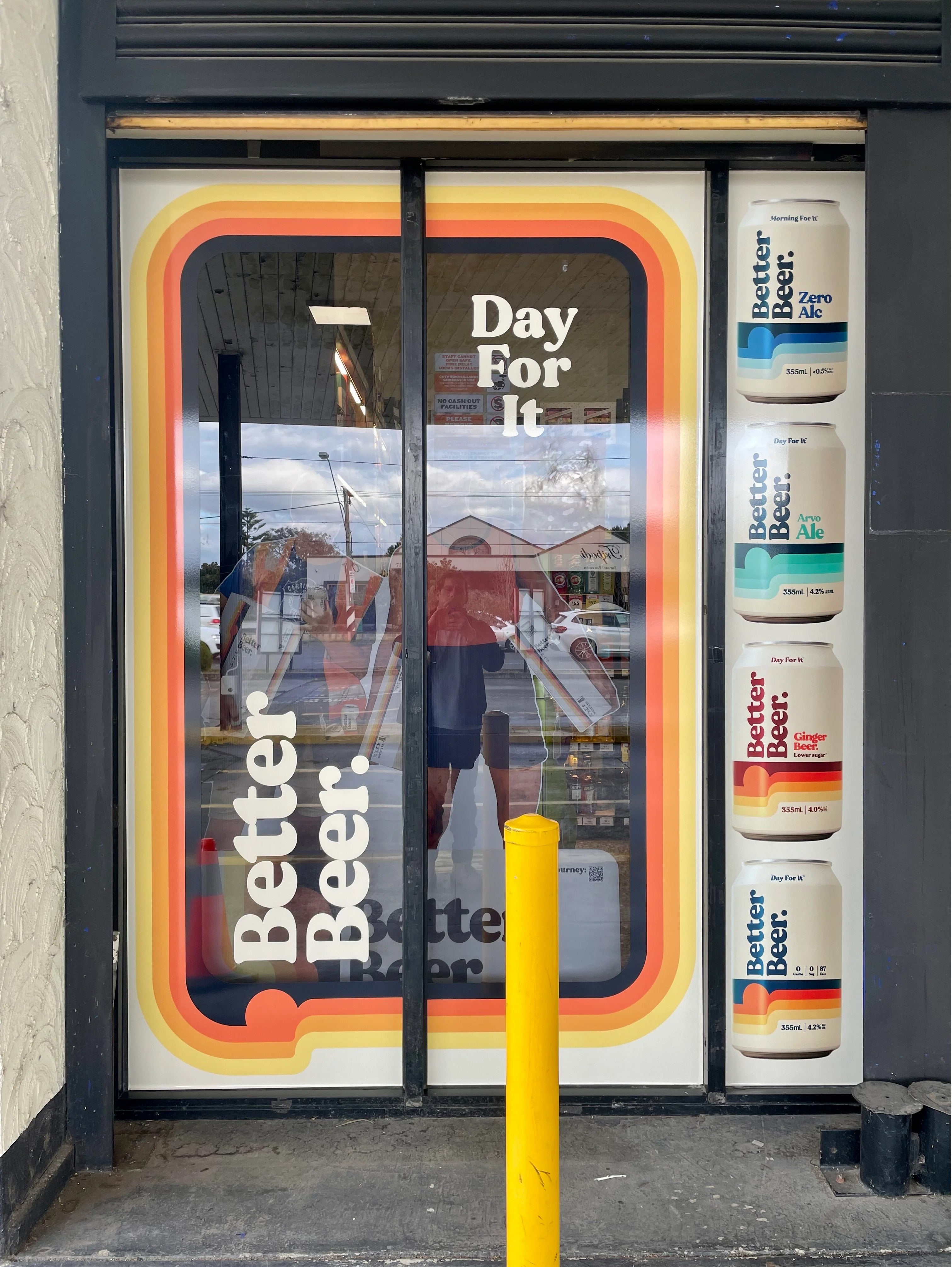 Window Graphics - Better Beer - Fawkner.