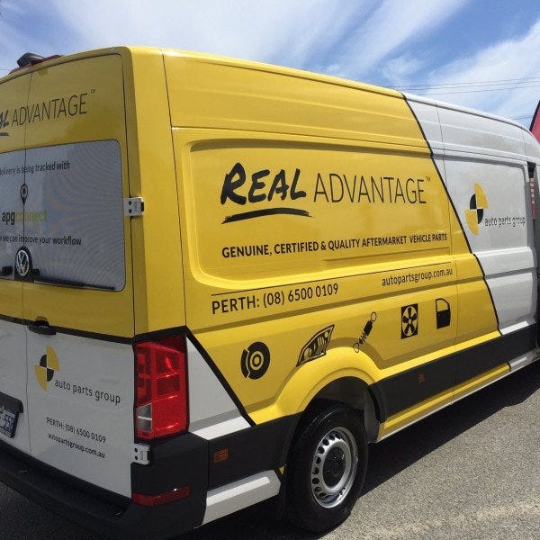 Auto Parts Van