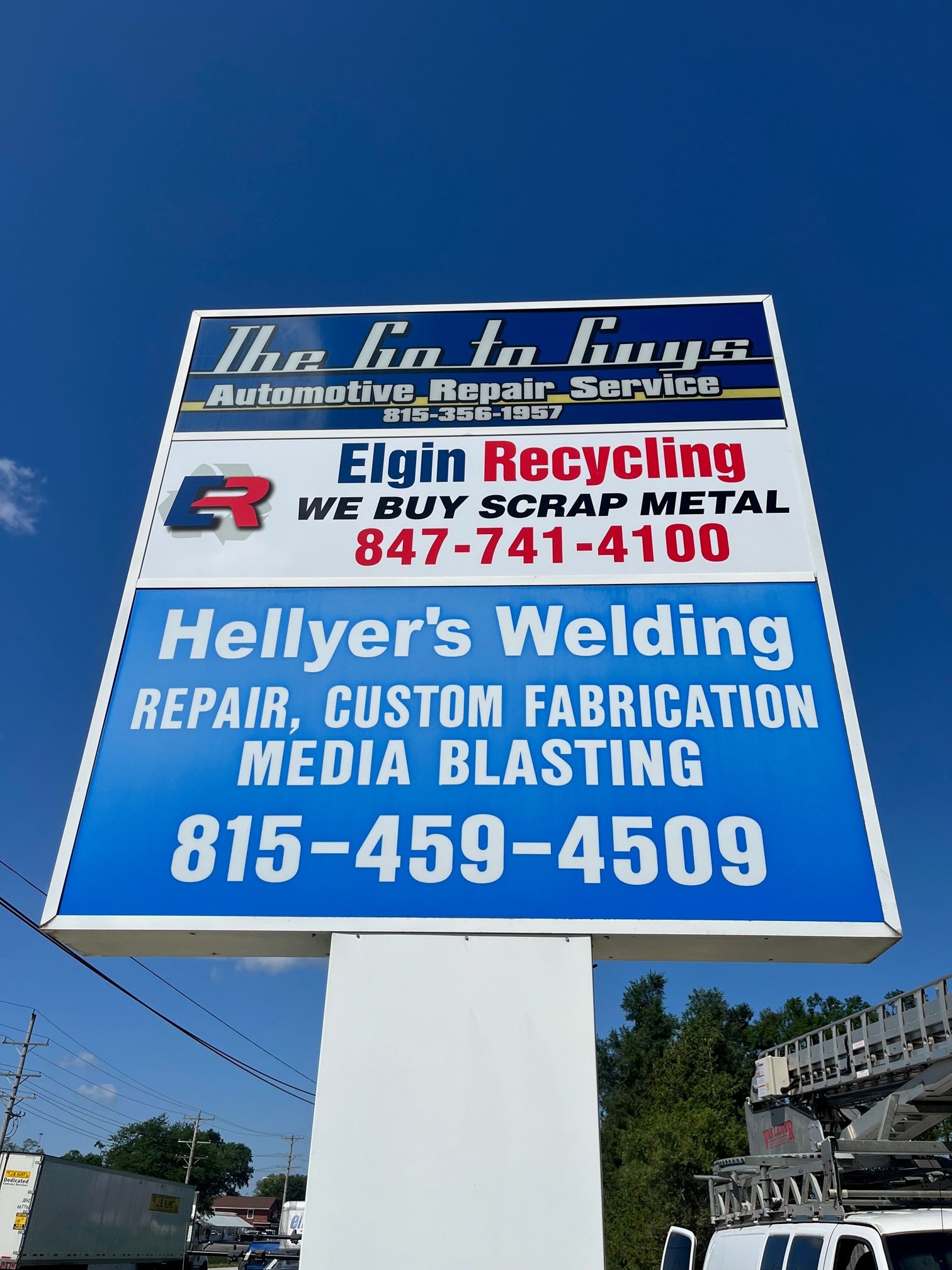 Dibond Panel for Monument Sign