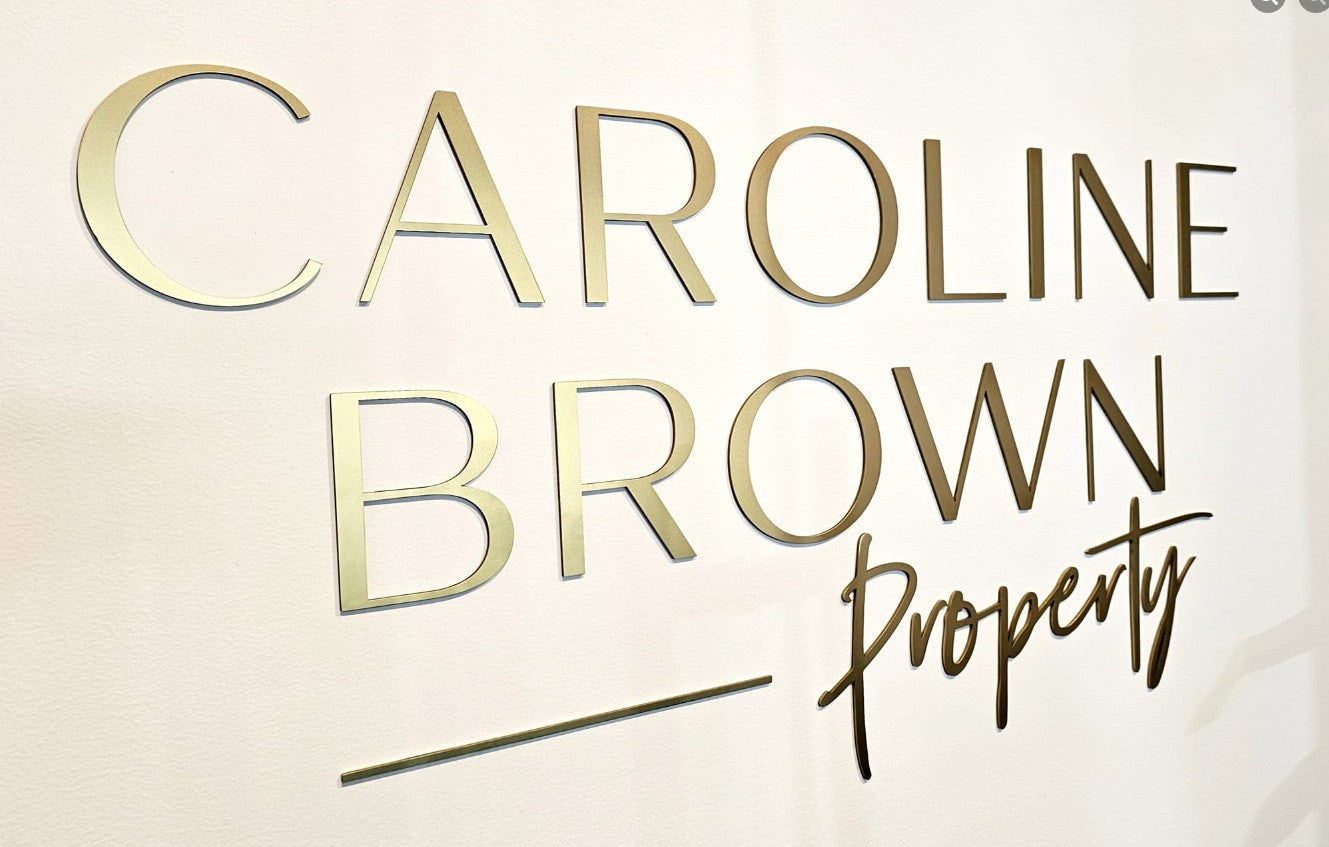 Lightbox and Metal Signs
