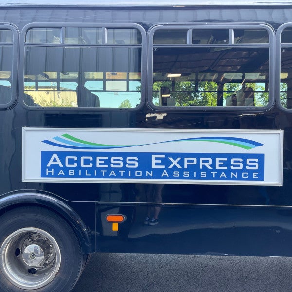 Habilitation Assistance Bus Signs