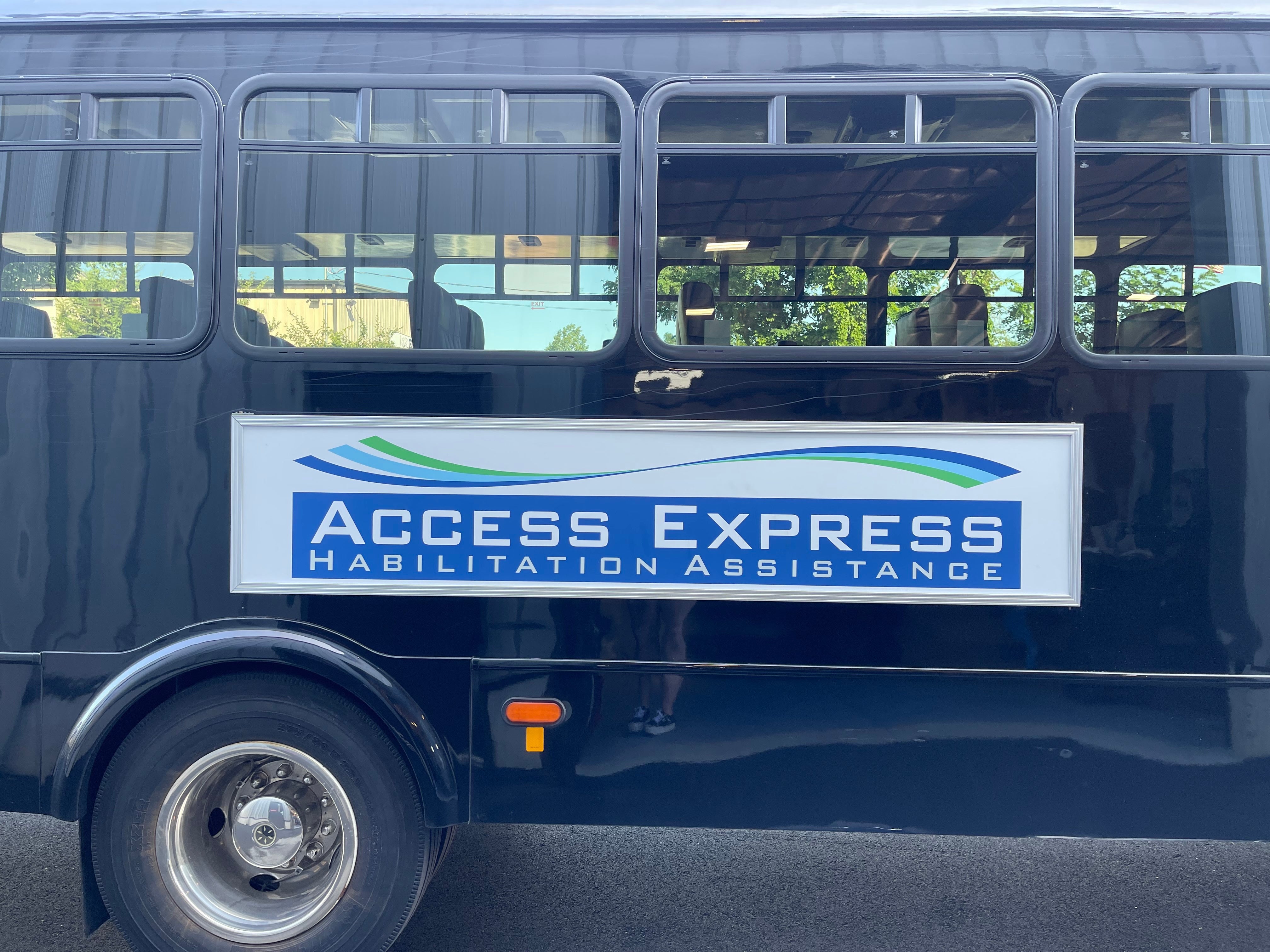 Habilitation Assistance Bus Signs