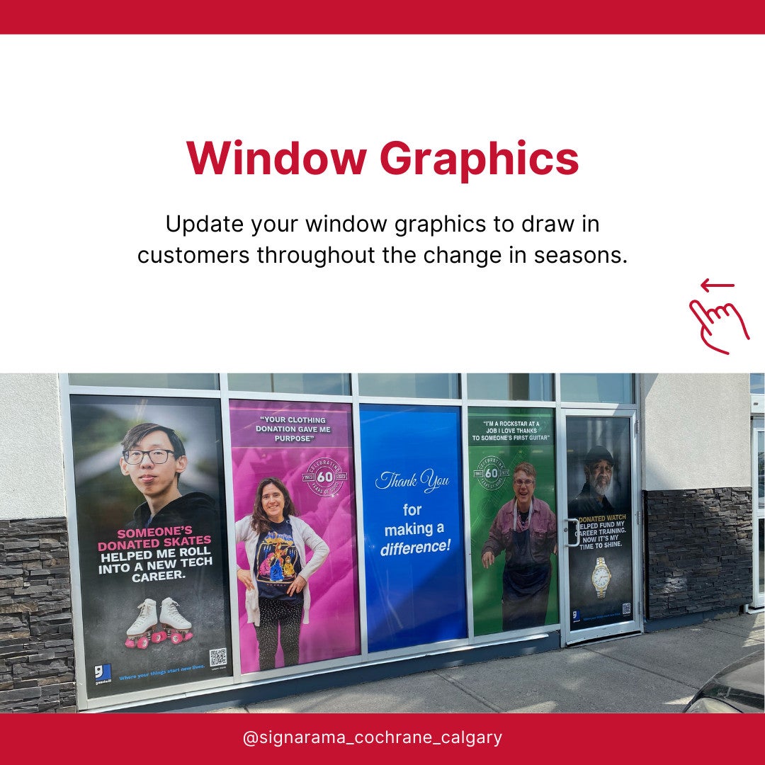 Here are some ideas for how to promote your business with Signarama this fall! 
