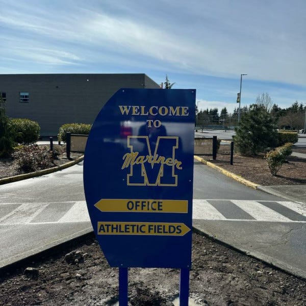 Post and Panel sign
